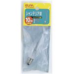 （業務用セット） ELPA シャンデリア球 電球 10W E12 クリア G-71H（C） 【×35セット】