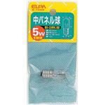 （業務用セット） ELPA 中パネル球 電球 5W E12 クリア G-122H 【×30セット】