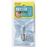 （業務用セット） ELPA 特殊ナツメ球 電球 5W E17 クリア G-123H 【×30セット】