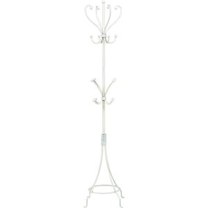 ハンガーラック アイアンシリーズ スチール 幅36cm×奥行36cm 白(ホワイト) 