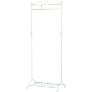 ハンガーラック アイアンシリーズ スチール 幅60cm×奥行40cm 白(ホワイト) 