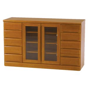 テレビ台 ハイタイプ 木製 引き出し収納付き 【完成品】 