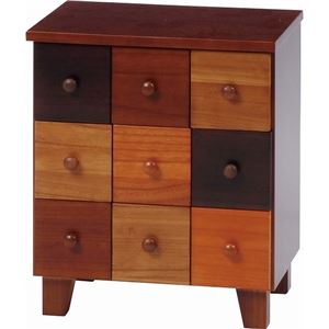 ローチェスト ブラウニーシリーズ 木製(桐材) 【完成品】 