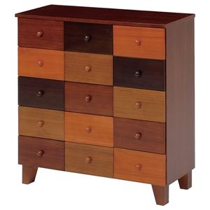 チェスト ブラウニーシリーズ 木製(桐材) ブラウン 【完成品】 