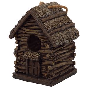 バードハウス ポリレジン製 ［置物/インテリア雑貨］ 