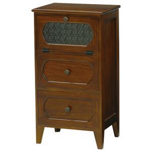 チェスト 木製(桐材) ブラウン 【完成品】 