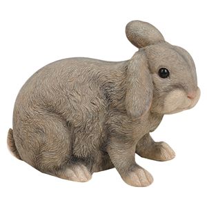 オブジェ(ガーデンオーナメント) うさぎ ポリレジン 