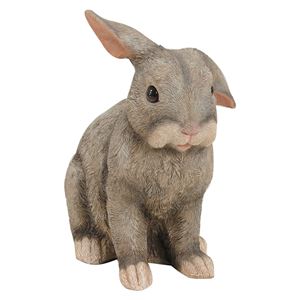 オブジェ(ガーデンオーナメント) うさぎ ポリレジン 