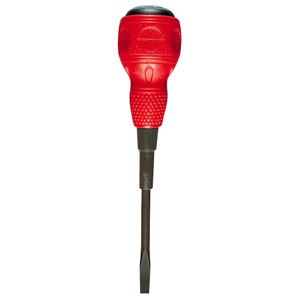  (まとめ)電工マイナスドライバー -6 【×5セット】 マグネット入り NO.250-6-100 マーベル