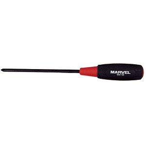  (まとめ)ソフトグリップ  プラスドライバー  【+2/軸長150mm×5セット】  マーベル  MD+2-150