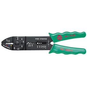  (まとめ)電工ペンチ  【絶縁・裸圧着端子用×2セット】  マーベル  NO.400A
