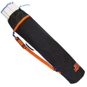  (まとめ)蛍光灯・モールバッグ  【濃紺×2セット】  底部クッション材入り  ジョブマスター  JRM-1