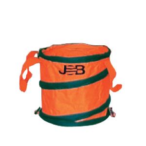  (まとめ)現場用折りたたみ式ゴミ箱  【Sサイズ×5セット】  ジョブマスター  JGB-S