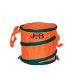  (まとめ)現場用折りたたみ式ゴミ箱  【Sサイズ×5セット】  ジョブマスター  JGB-S
