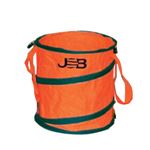  (まとめ)現場用折りたたみ式ゴミ箱  【Mサイズ×2セット】  ジョブマスター  JGB-M