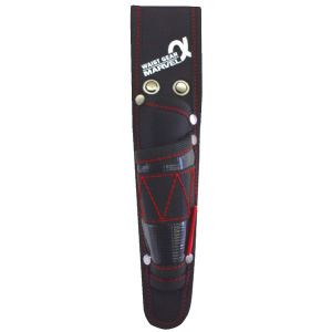 （まとめ）電工ポケット WAIST GEAR 【ドライバー差し×5セット】 レッド（赤） マーベル MDP-64AR