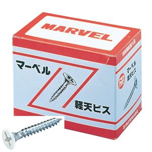  (まとめ)軽天ビス/ネジ  【フレキヘッド (白頭)22mm/1000本入×2セット】    マーベル  K-22FC