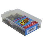  (まとめ)Vショットアンカー  【50本入り×5セット】  ビス付き  石膏ボード専用  MV-50  ジョブマスター