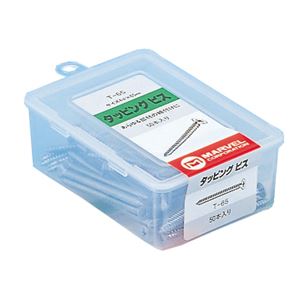 (まとめ)タッピングビス/ネジ  【60mm/62本入×5セット】  マーベル  T-60