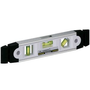（まとめ）水平器 ポケットレベル ホワイト JPL-230MXW ジョブマスター 【×2セット】