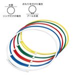 エバニュー（EVERNEW） パーパスリング（5色組） EHA111 日本製