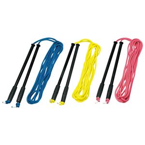 エバニュー（EVERNEW） カラー集団用とび縄10m 青 EKD028 日本製