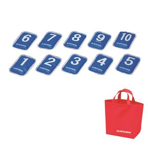 エバニュー（EVERNEW） Cターポリンバッグ（10個組） 黄 ETE093 日本製