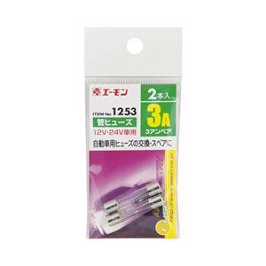（まとめ） 管ヒューズ 1253 【×50セット】