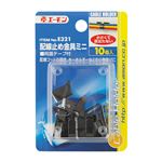 （まとめ） 配線止め金具ミニ E321 【×30セット】