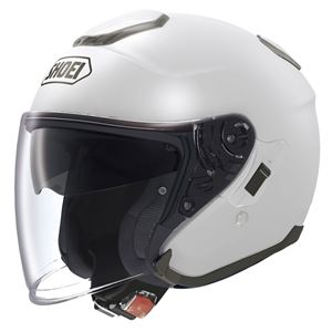 ジェットヘルメット シールド付き J-CRUISE ルミナスホワイト S 【バイク用品】