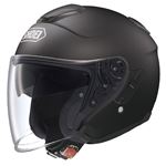 ジェットヘルメット シールド付き J-CRUISE マットブラック L 【バイク用品】