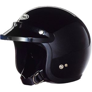 ジェットヘルメット S-70 黒 57-58 【バイク用品】