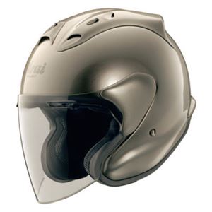 ジェットヘルメット シールド付き MZ レオングレー 57-58 【バイク用品】