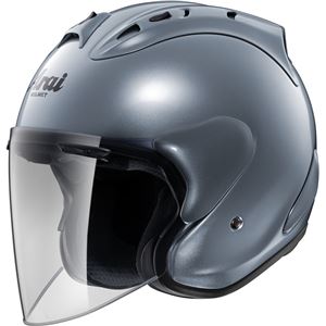 ジェットヘルメット シールド付き SZ-RAM4 サファイアシルバー 59-60 【バイク用品】