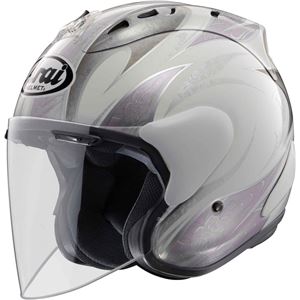 ジェットヘルメット シールド付き SZ-RAM4 Karen ピンク 57-58 【バイク用品】