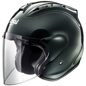 ジェットヘルメット シールド付き SZ-RAM4 ブリティッシュDグリ-ン 55-56 【バイク用品】