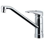 カクダイ シングルレバー混合水栓 117-051