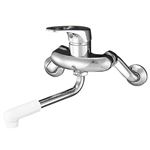 カクダイ シングルレバー混合水栓 192-301