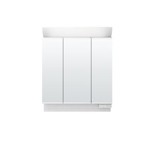 LIXIL INAX （リクシル イナックス） K1シリーズ ミラーキャビネット三面鏡全収納タイプ MK1X2-753TXU