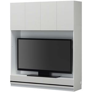 壁面テレビボード TVボード 幅150cm 白【PORTALE】ポルターレ 【日本製】 