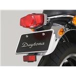 【DAYTONA/デイトナ】ALナンバープレートホルダー L シルバー 