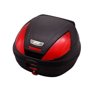【DAYTONA/デイトナ】GIVI（ジビ） E370 無塗装 黒 背もたれ付き 