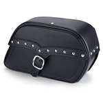 【高級品質】ハーレーソフテイル　ファットボーイ スタッズサドルバック　WVLX60S（ミディアムサイズ） Harley Softail Fatboy 