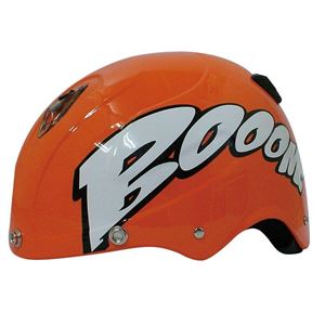 ダムトラックス（DAMMTRAX） ハーフヘルメット ブーン オレンジ レディース （57cm〜58cm）