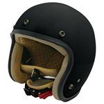 ダムトラックス（DAMMTRAX） ジェットヘルメット ジェット-D マットブラック レディース （57cm〜58cm）