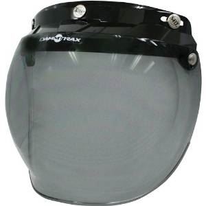 ダムトラックス（DAMMTRAX） シールド FLIP UP BUBBLE SHIELD LIGHT SMOKE