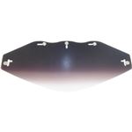ダムトラックス（DAMMTRAX） シールド FLAT COMP SHIELD GRADATION ブラック