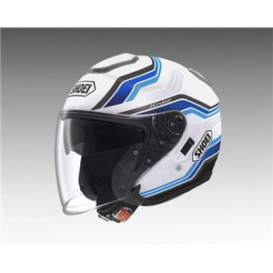 ショウエイ（SHOEI） ヘルメット J-CRUISE STOLD TC-2 BU／ホワイト L