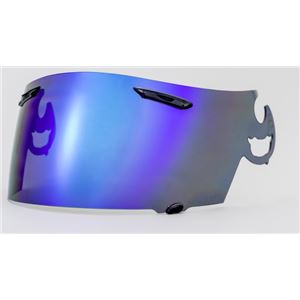 EXTRAシールド 【ARAI スーパーアドシスI】 スモーク／ブルー【RX-7RR5/ASTRO-IQ/QUANTUM-J/RAPIDE-IR対応】