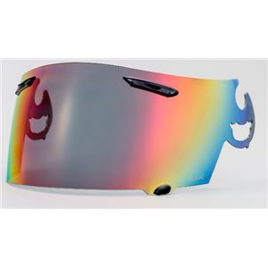 EXTRAシールド 【ARAI スーパーアドシスI】 スモーク／レッド【RX-7RR5/ASTRO-IQ/QUANTUM-J/RAPIDE-IR対応】